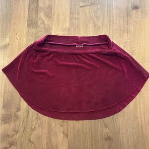 Elegant Red Skirt